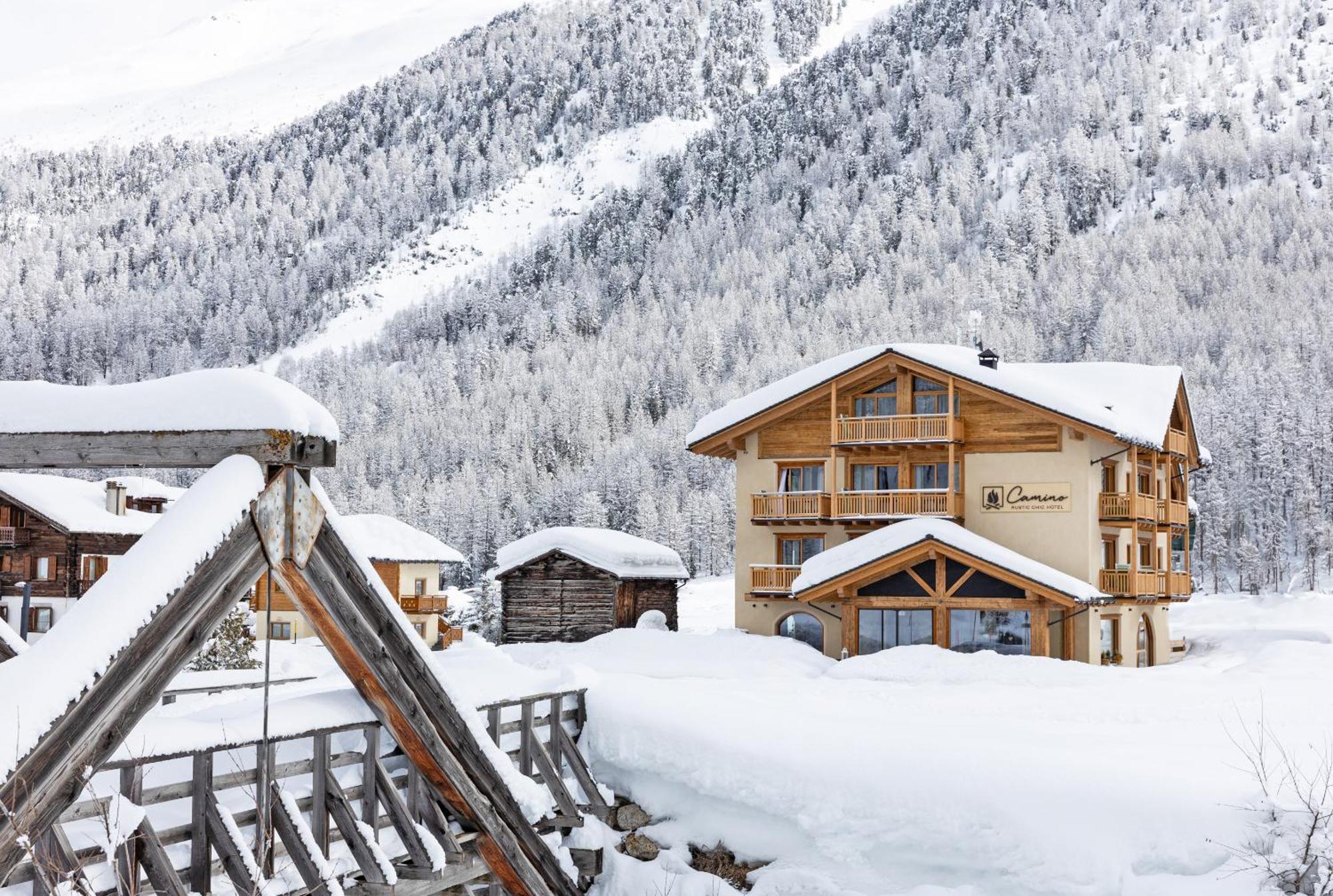 Camino Rustic Chic Hotel Livigno Buitenkant foto